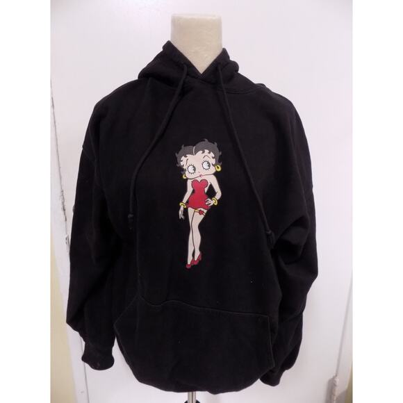 Brandy Melville Tops - Betty Boop Black Hoodie